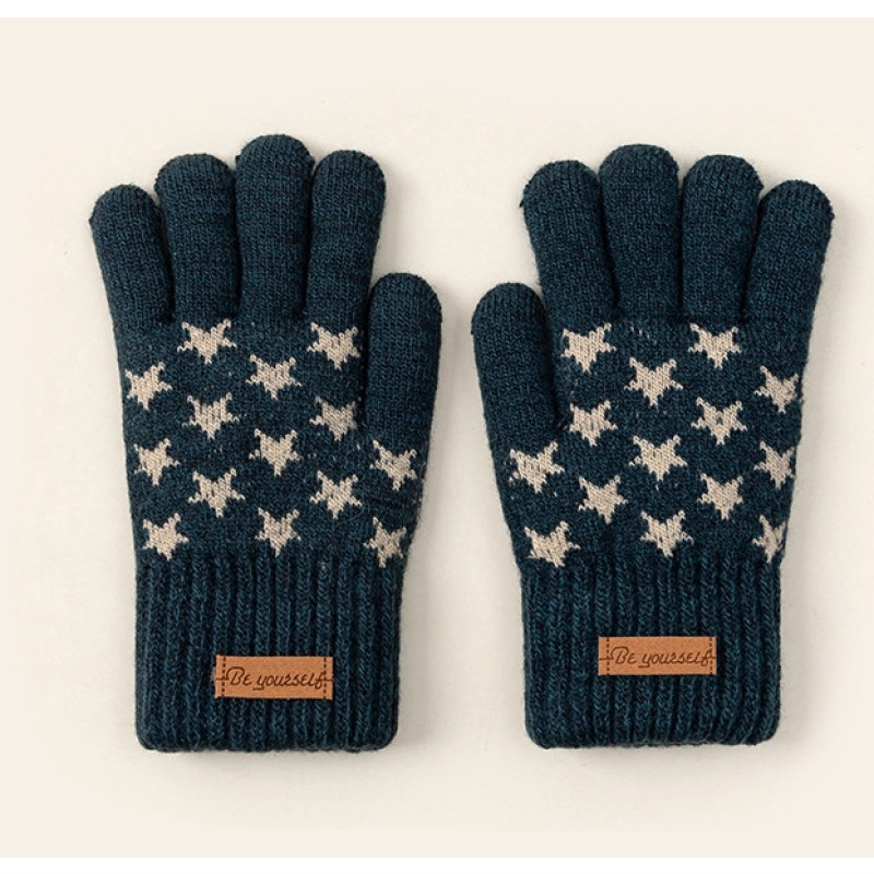 Boys Gloves Supplier - Winter Fleece Lining Thicken