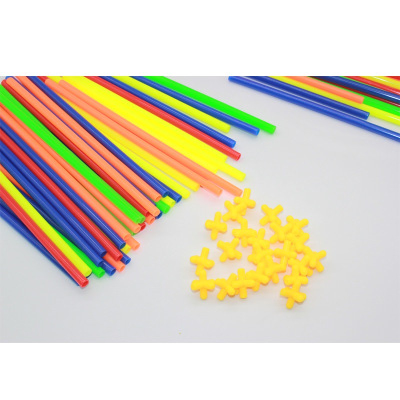 Children Building Blocks Supplier - 4D Straw Construction DIY