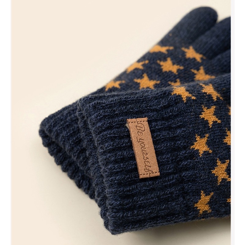 Boys Gloves Supplier - Winter Fleece Lining Thicken