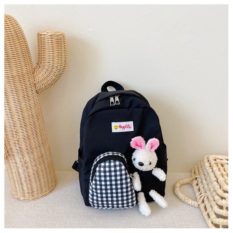 Children Backpack Factory - 2024 Bunny Pendant School