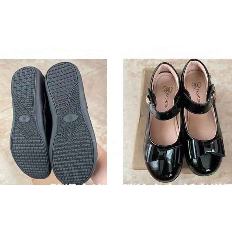 Girls Dress Shoes Supplier - Patent Leather Mary Jane Flat