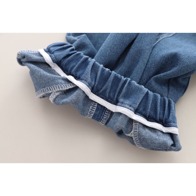 Baby Boy Outfit Supplier - Stripe Denim Clothing Set