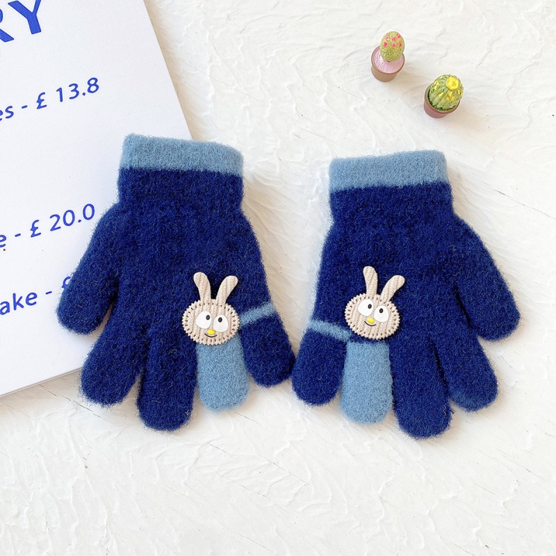 Children Gloves Factory - Cartoon Bunny Full Finger