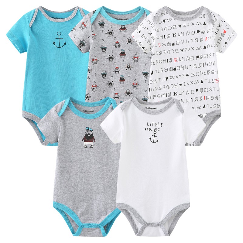 Baby Bodysuit Factory - Unisex Cotton 5pcs