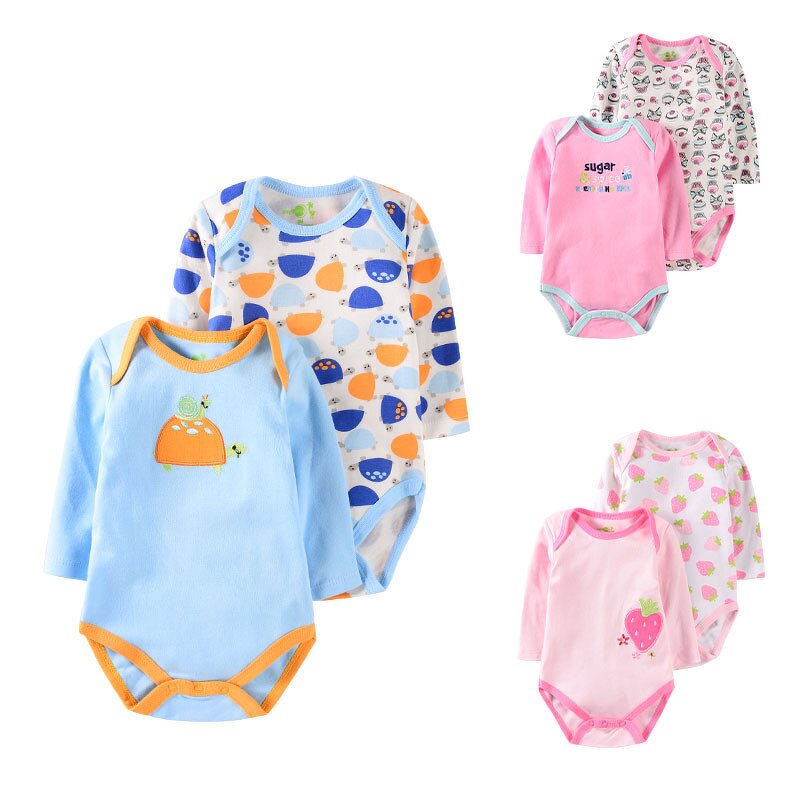 Infant Clothing Factory - 3pk Long Sleeve Spring