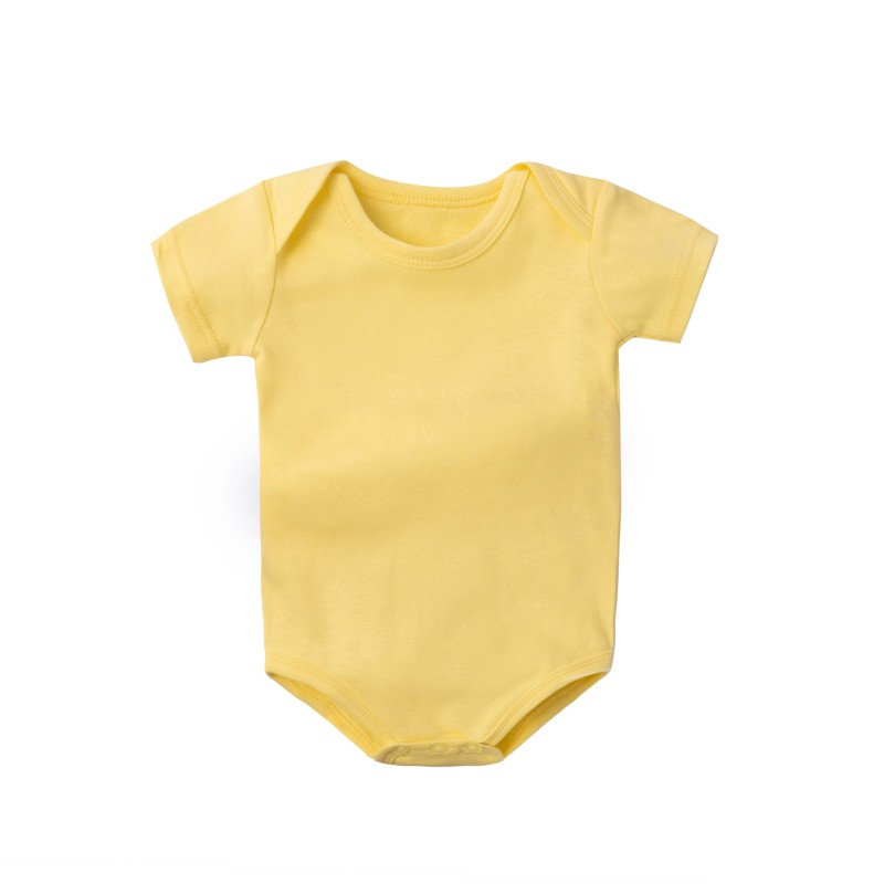Baby Jumpsuit Supplier - 100% Cotton Solid