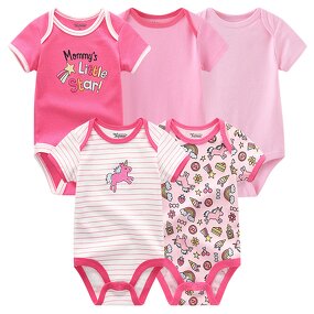 Baby Clothes Manufacturer - 5pcs Cotton Knit