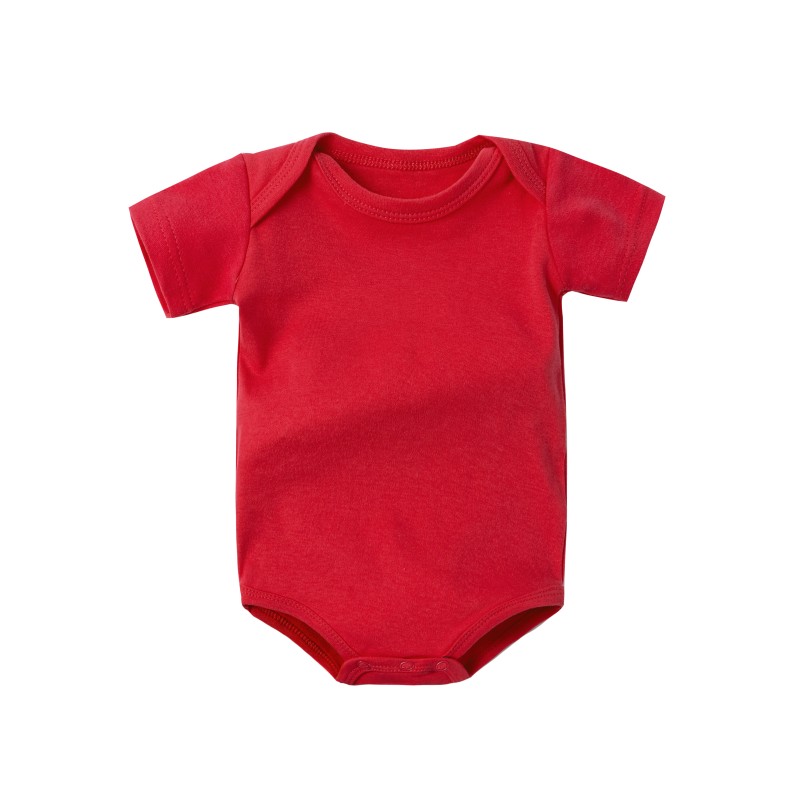Baby Jumpsuit Supplier - 100% Cotton Solid
