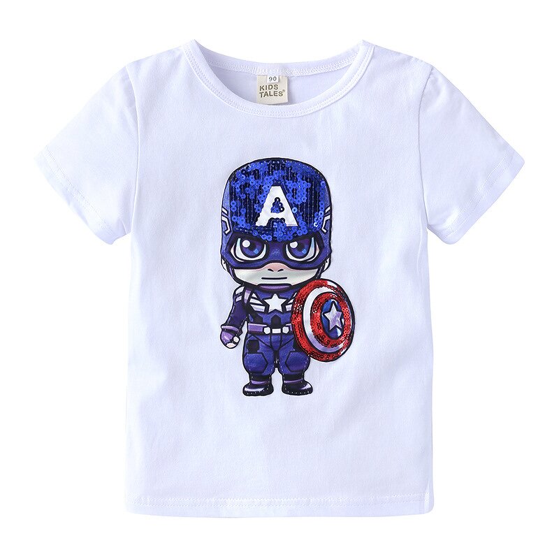 Girls T-Shirt Factory - Korean Style O-Neck