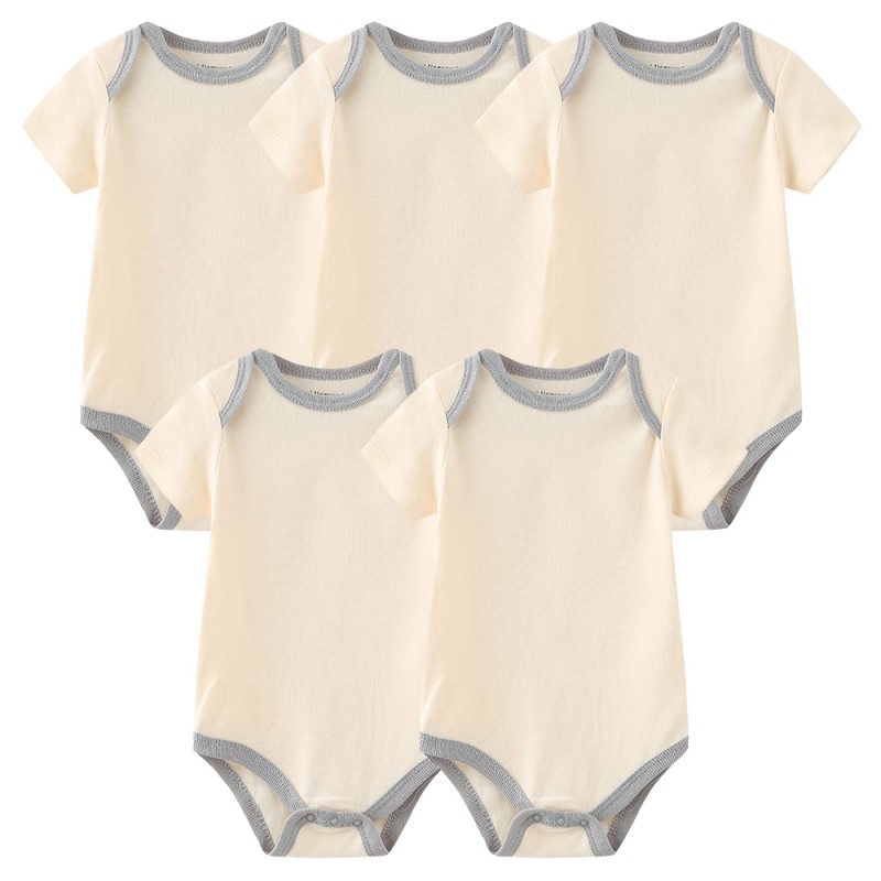 Baby Bodysuit Manufacturer - Organic Cotton 5pcs