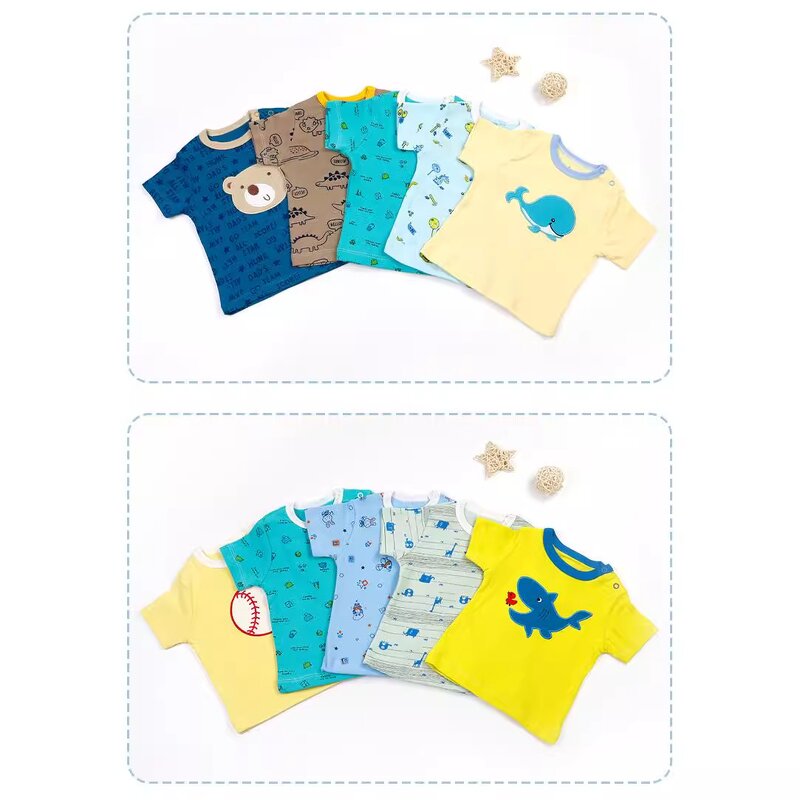 Baby Clothing Factory - 3 Piece T-Shirt Set