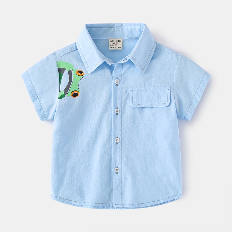Children's Shirt Manufacturer - Printed Short Sleeve