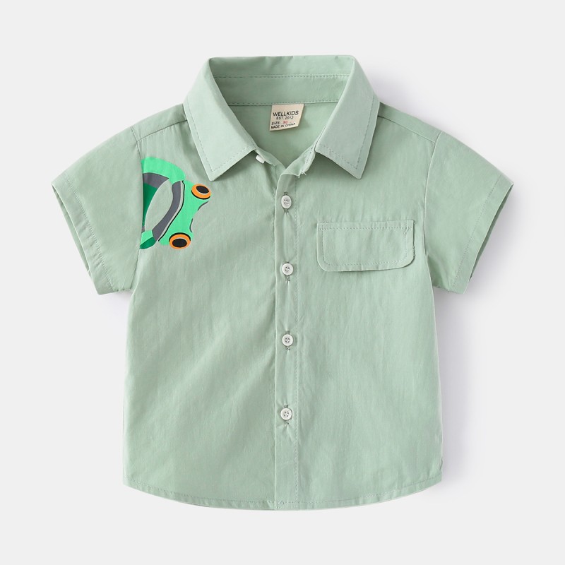 Children's Shirt Manufacturer - Printed Short Sleeve