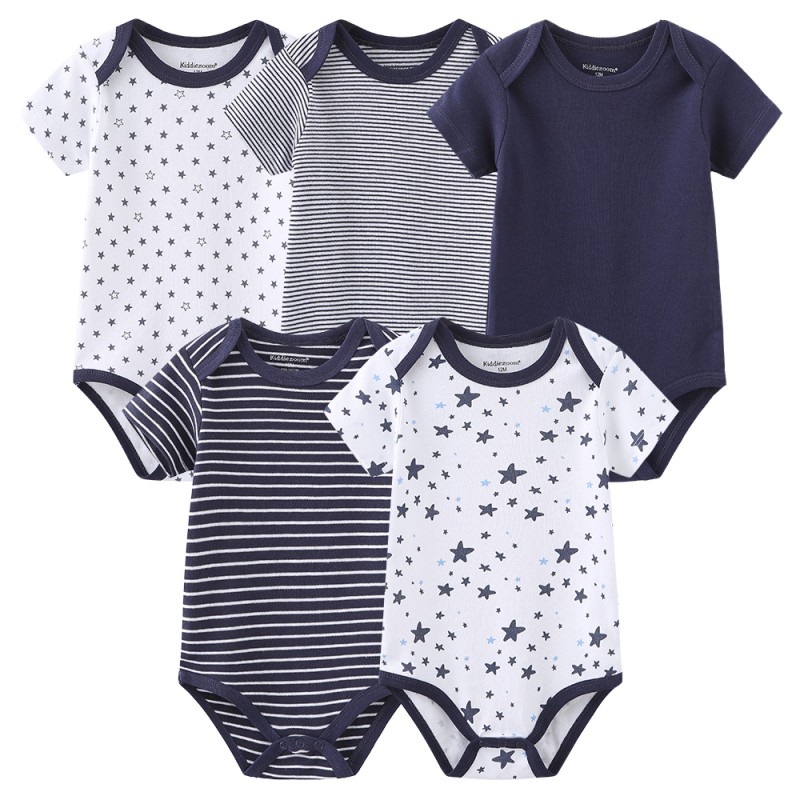 Baby Bodysuit Supplier - 5pcs Set Soft Knit