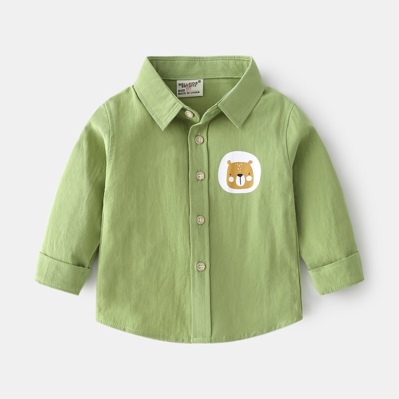Boys Shirt Manufacturer - Solid Color Casual