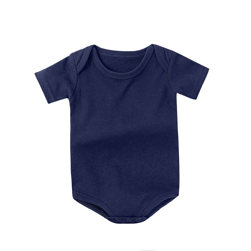 Baby Jumpsuit Supplier - 100% Cotton Solid