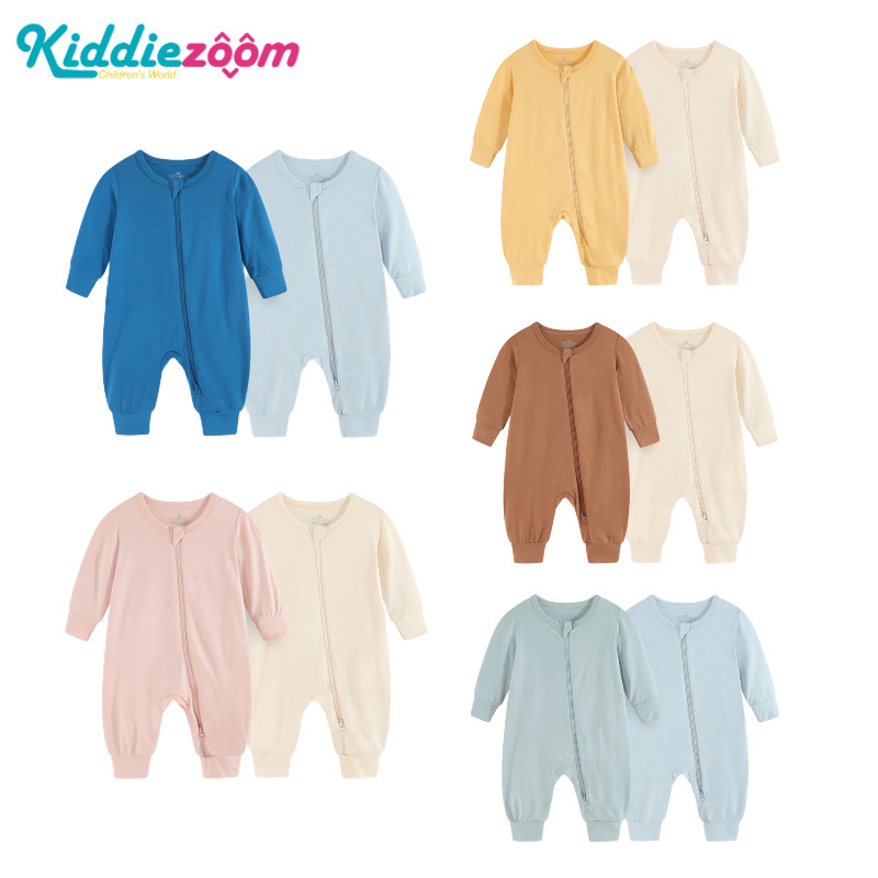 Bamboo Romper Factory - 2 Pack Double Zipper
