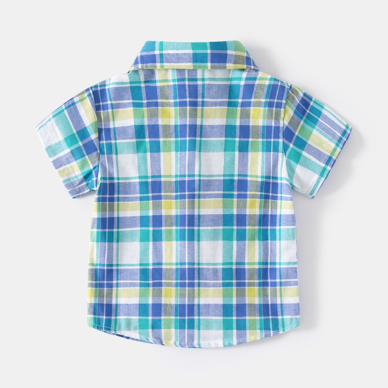 Boys Shirt Manufacturer - Casual Summer Plaid