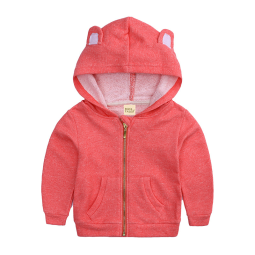 Girls Jacket Supplier - Long Sleeve Hooded