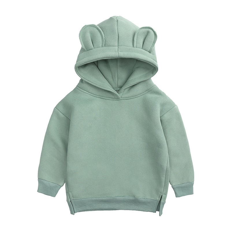 Boys Hoodie Factory - Denim Spliced Spring