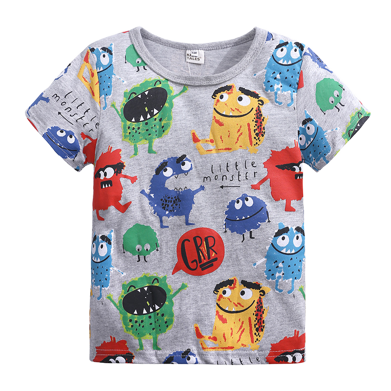 Kids T-Shirt Supplier - Short Sleeve Flashing