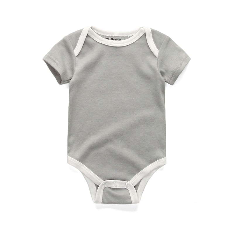 Baby Romper Supplier - 6 Color Plain Cotton