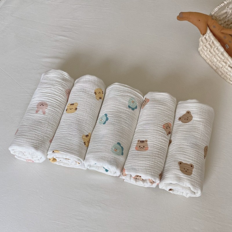 Newborn Blanket Factory - Bean Cotton Gauze