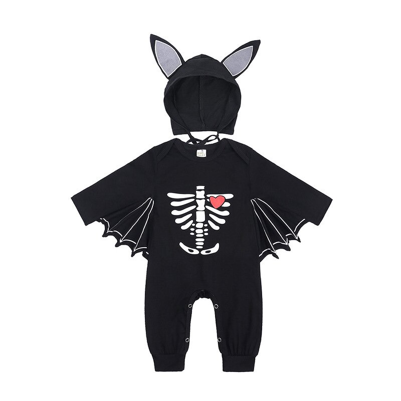 Children's Costume Factory - 3D Skeleton with Hood