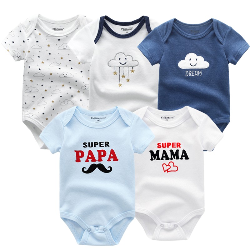 Baby Bodysuit Supplier - 5pcs Professional Design