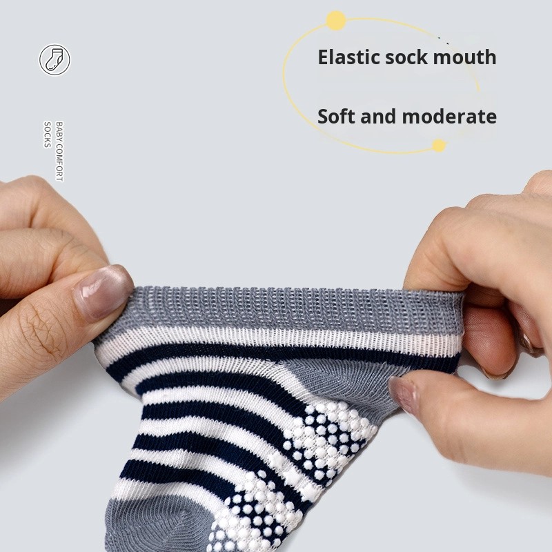 Children's Socks Supplier - Mid Tube Cotton Non-Slip