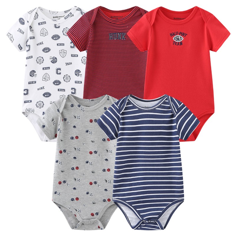 Baby Bodysuit Supplier - 5pcs New Fashion Set
