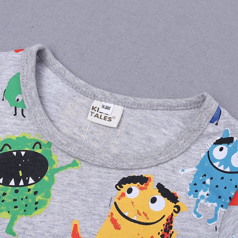 Kids T-Shirt Supplier - Short Sleeve Flashing