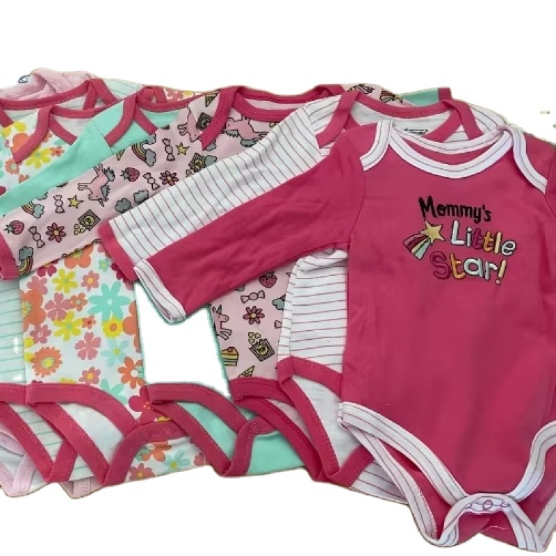 Baby Set Factory - 5pcs Cotton Vest Set