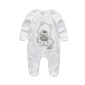Newborn Romper Manufacturer - Cotton Button Down