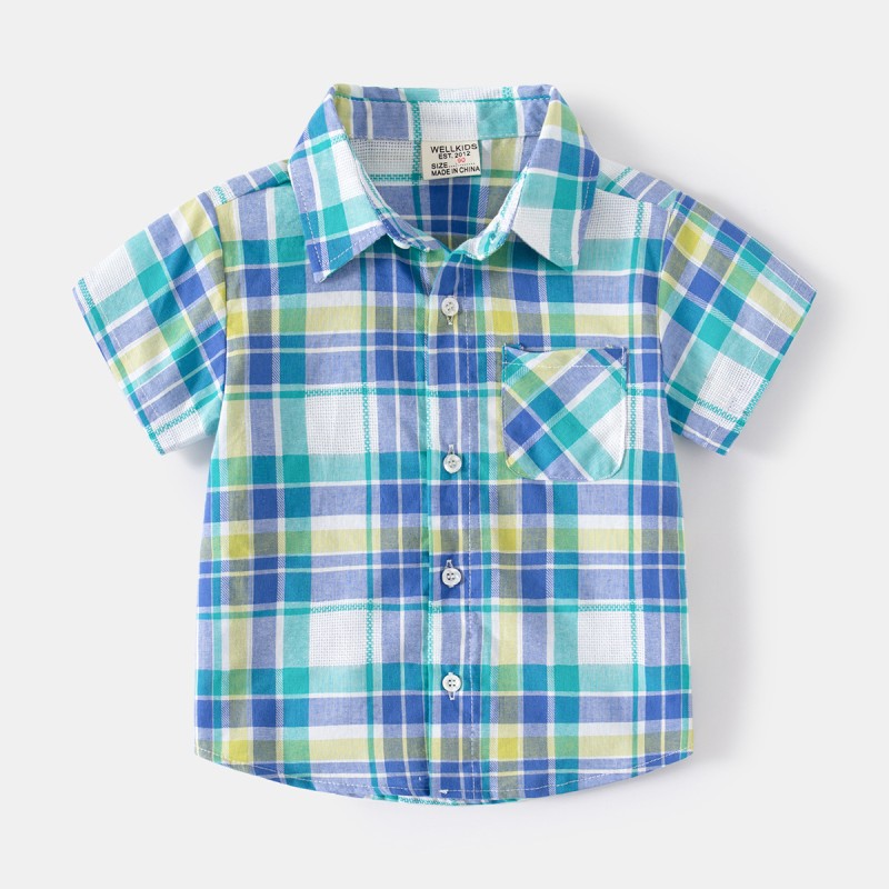 Boys Shirt Manufacturer - Casual Summer Plaid