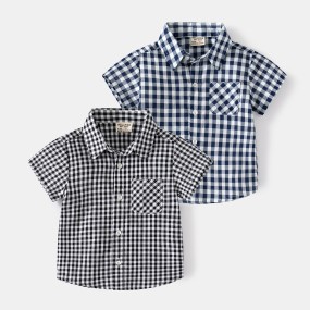 Children's Shirt Supplier - Winter Fleece Plaid