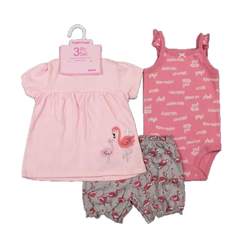 Children's Set Factory - 3 Piece Cotton T-Shirt
