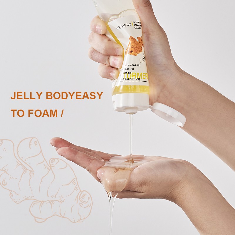 Facial Cleanser Manufacturer - OEM ODM Custom Turmeric Anti-Acne