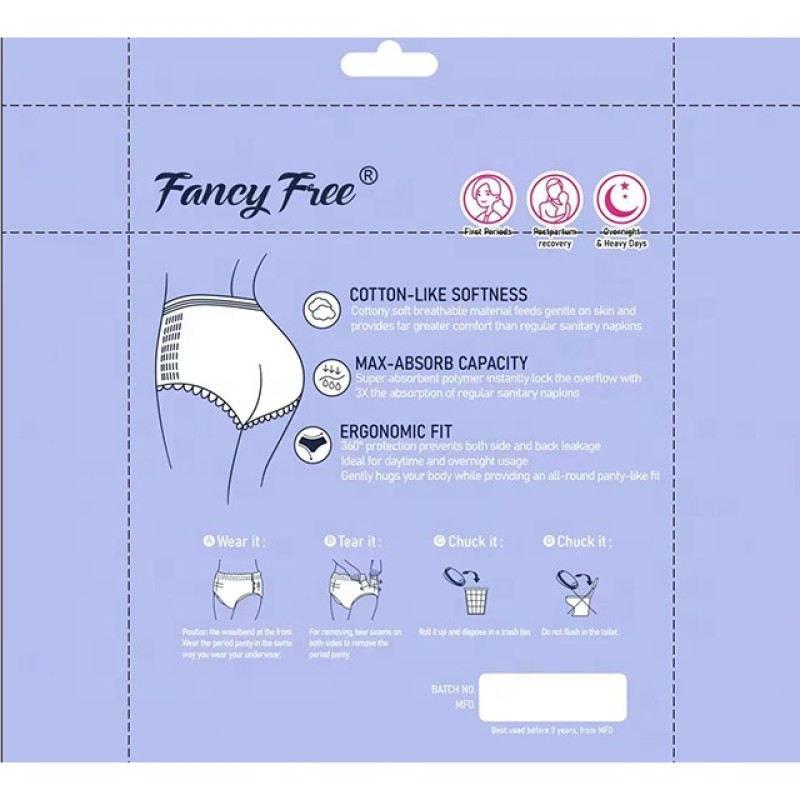 Sanitary Pants Supplier - Women Period Disposable Processing