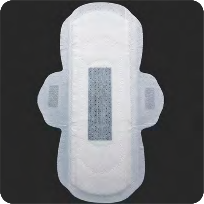 Sanitary Napkin Manufacturer - Black Bamboo 240mm Super