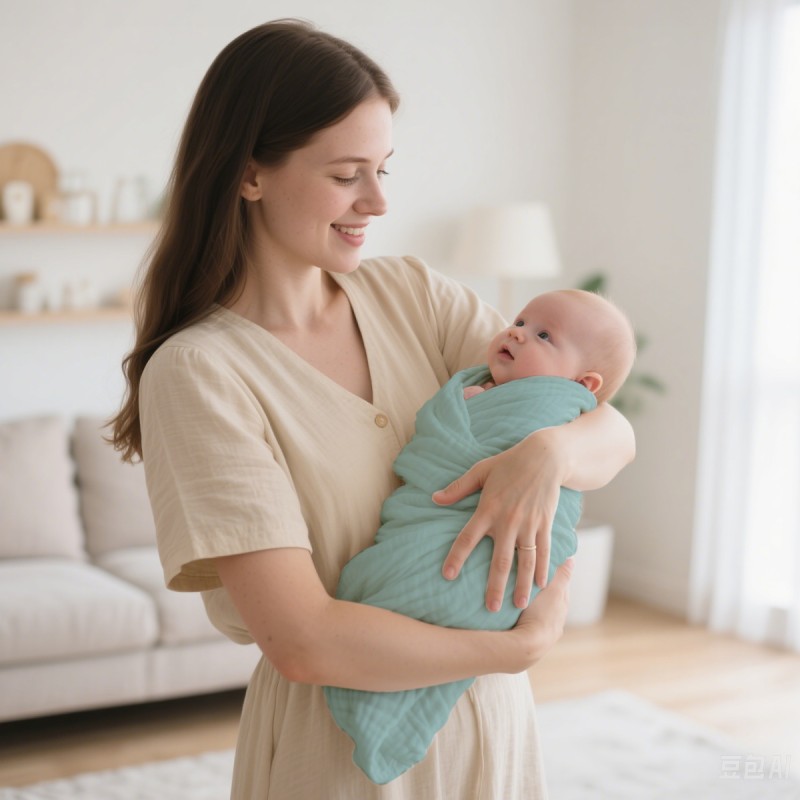 Baby Hooded Towel Manufacturer - 6 Layers Muslin