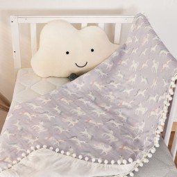 Muslin Swaddle Supplier - Digital Print Bamboo