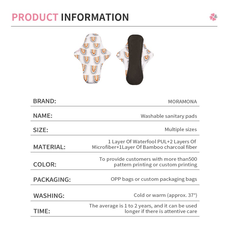 Cloth Menstrual Pad Supplier - 4 Layers High Absorbency