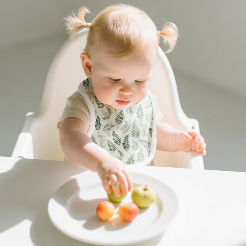 Baby Bib Supplier - Bamboo Cotton Hook Loop