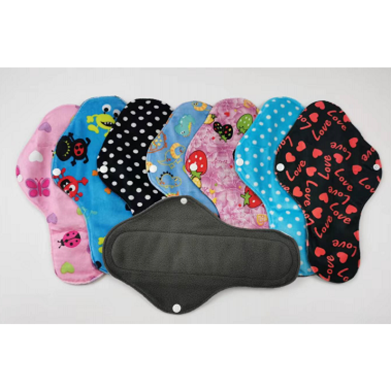 Sanitary Pads Supplier - Minkee Bamboo Charcoal Reusable