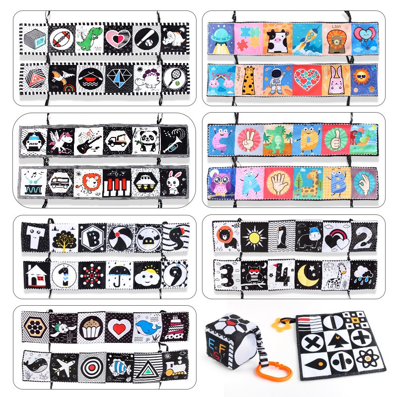 Baby Cloth Book Supplier - Sensory Crinkle Soft Toys