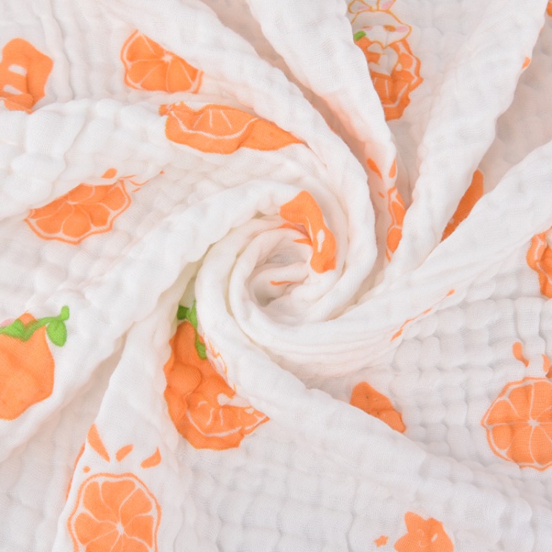 Muslin Baby Blanket Factory - 6 Layer Cotton Swaddle Wrap
