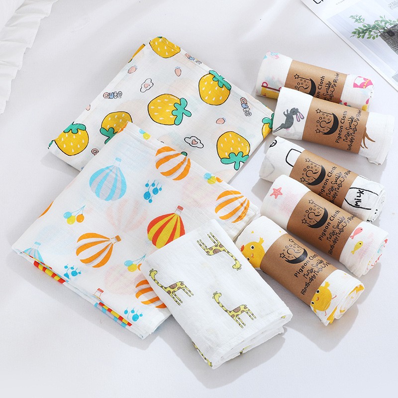 Muslin Swaddle Blanket Manufacturer - Wholesale Cotton Cartoon