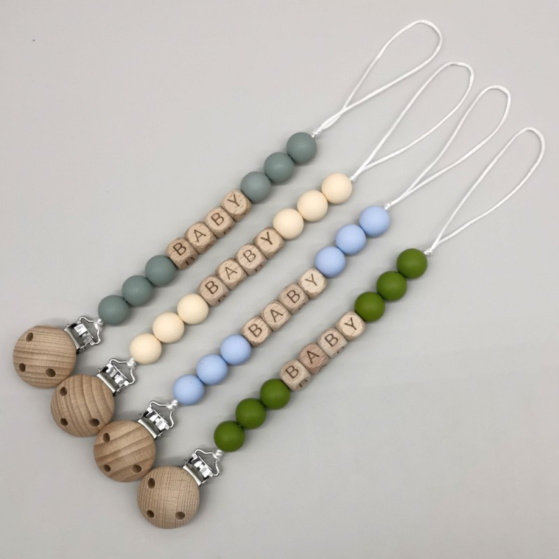 Pacifier Clip Supplier - Beechwood Anti Drop Chain
