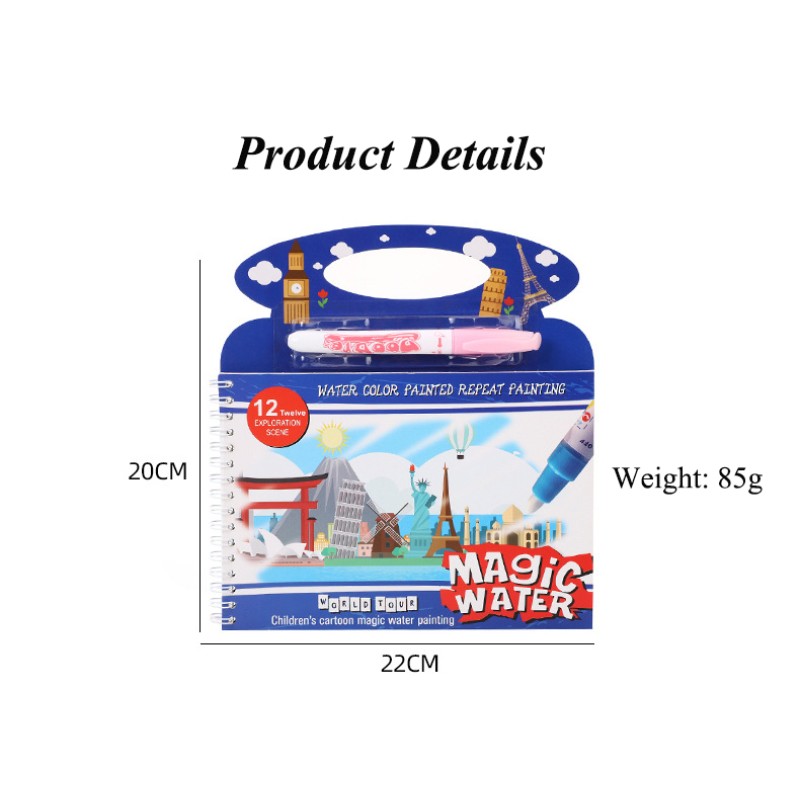 Magic Coloring Book Supplier - Reusable Water Drawing